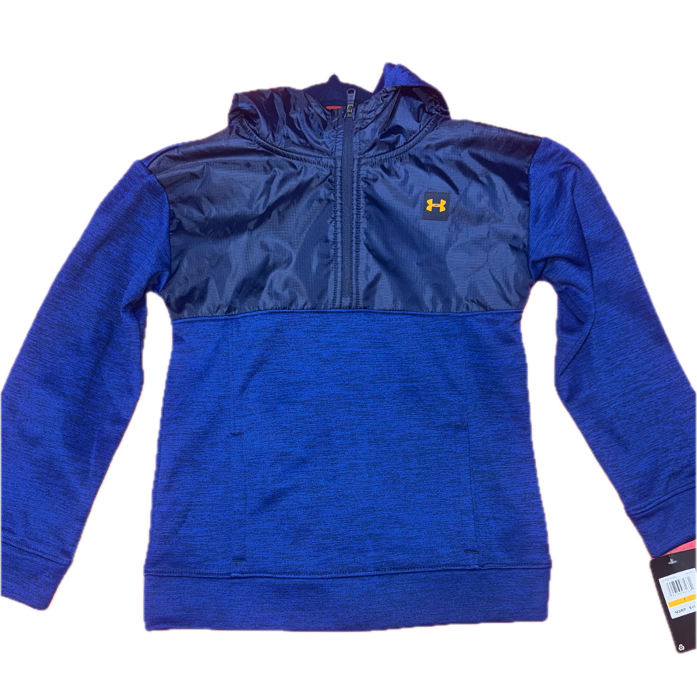 NWT!! Boys under Armour half zip pullover size 7